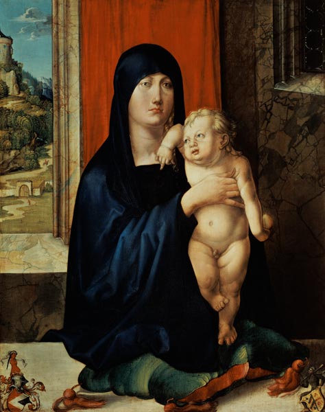 Madonna with child od Albrecht Dürer