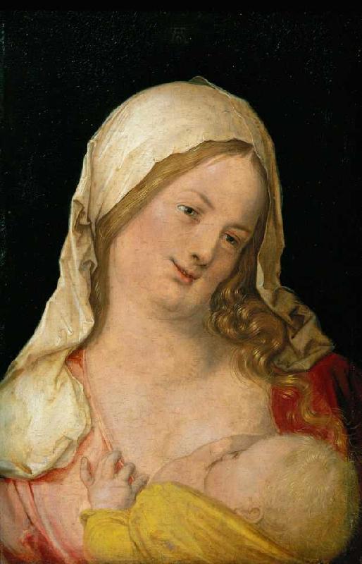 Maria, das Kind stillend od Albrecht Dürer