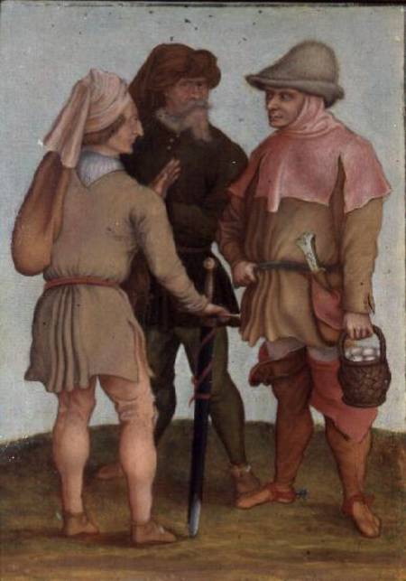 Three peasants od Albrecht Dürer
