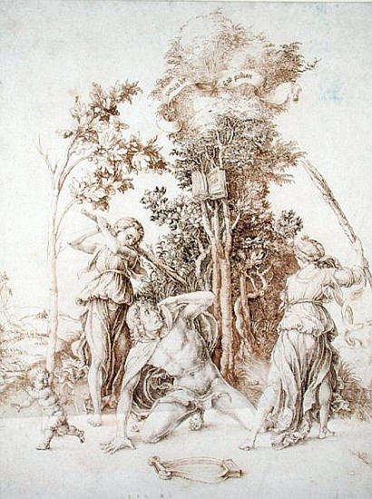 The Death of Orpheus od Albrecht Dürer
