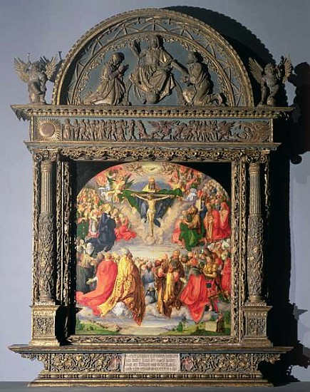 The Landauer Altarpiece, All Saints Day od Albrecht Dürer