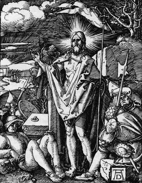 The Resurrection / Dürer / c.1509 od Albrecht Dürer