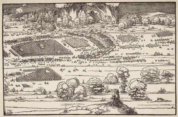 The Siege of a Citadel II / Dürer / 1527 od Albrecht Dürer