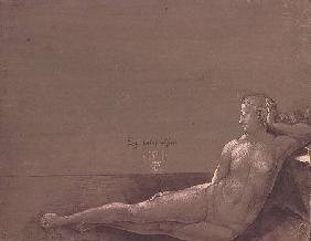 Reclining female nude