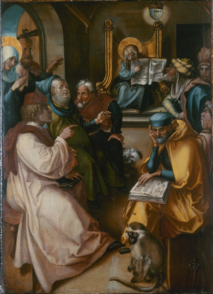 Jesus in the Temple od Albrecht Dürer