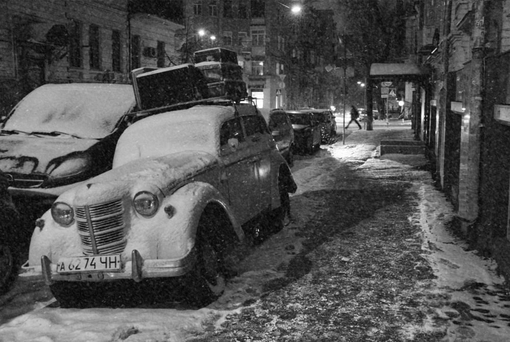 January. Evening od Alexander Kiyashko