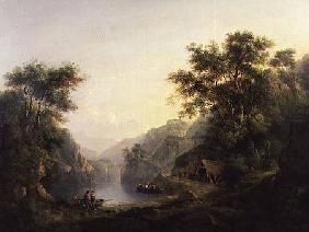 The Fishing Party, Loch Katrine, Scotland