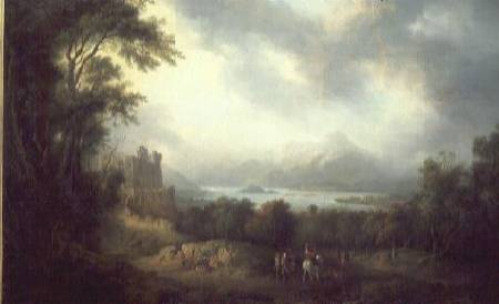 View of Loch Lomond od Alexander Nasmyth