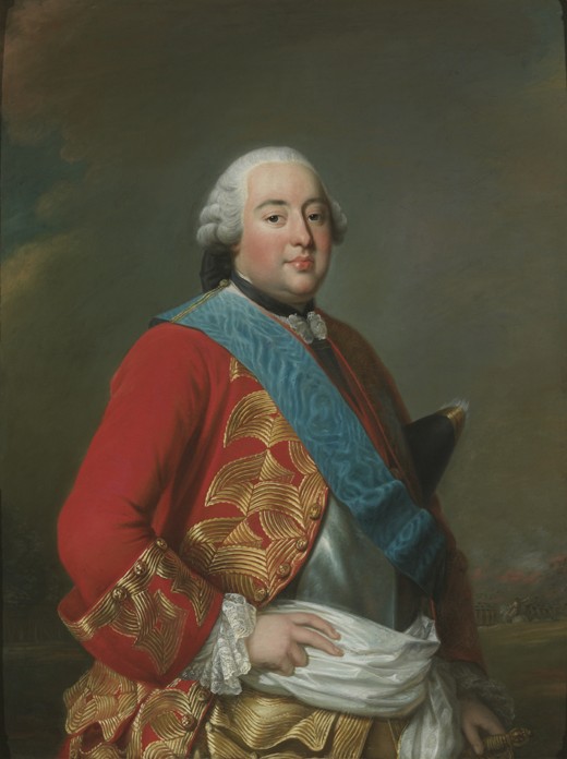 Portrait of Louis Philippe I (1725-1785), Duce de Orléans od Alexander Roslin