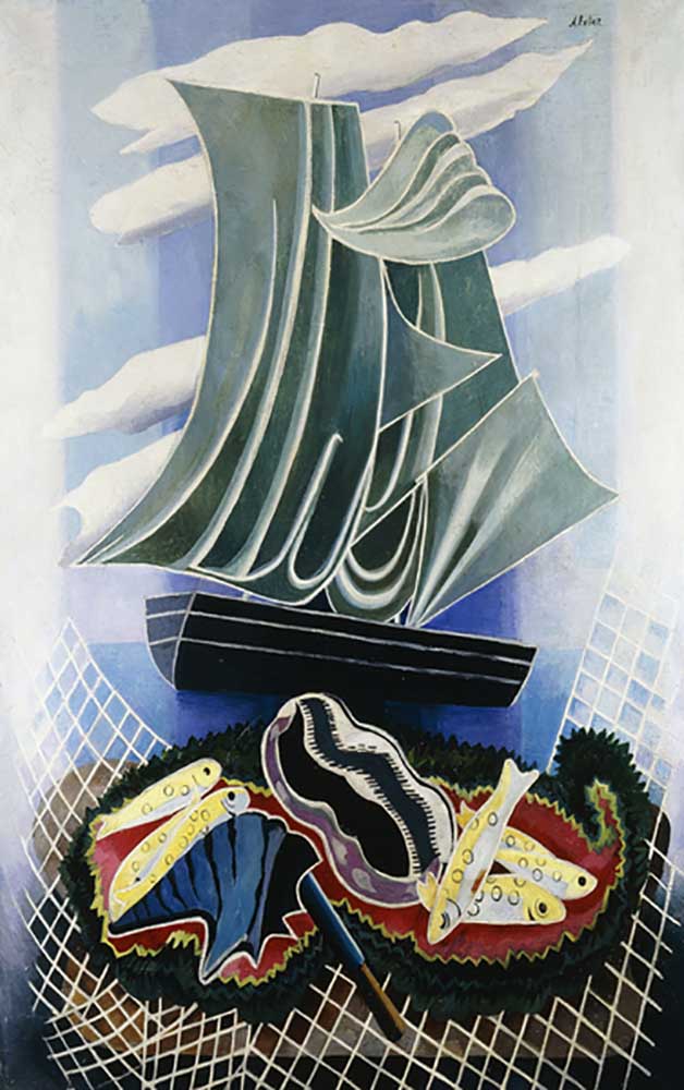 The Boat; Le Bateau, c.1936 od Alexandra Exter