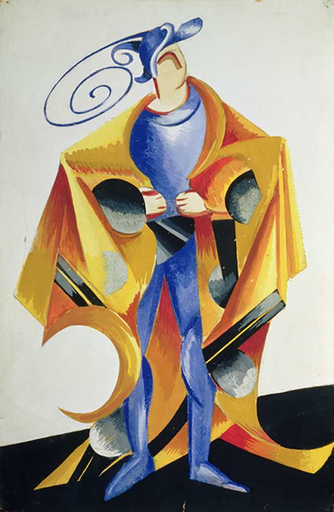 Costume design for Romeo and Juliet, 1921 od Alexandra Exter