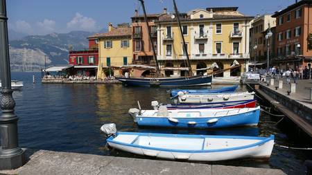 der Hafen von Malcesine