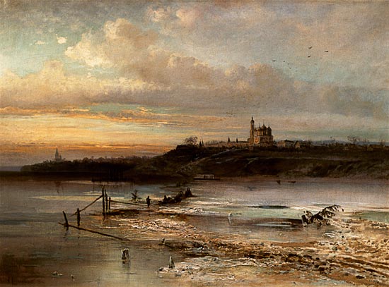 The Thaw, Yaroslavl od Alexej Savrasov