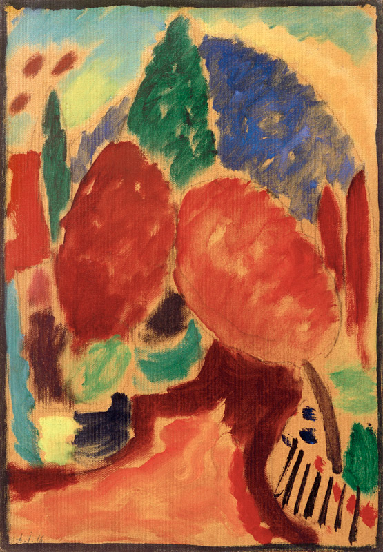 Variation: Der orange Weg od Alexej von Jawlensky