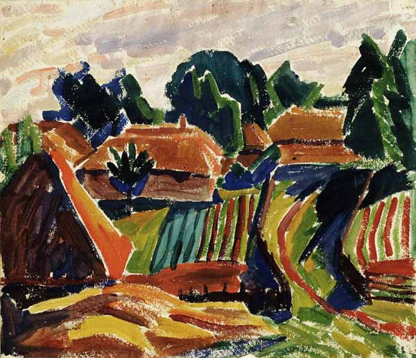 Landscape od Alexej von Jawlensky