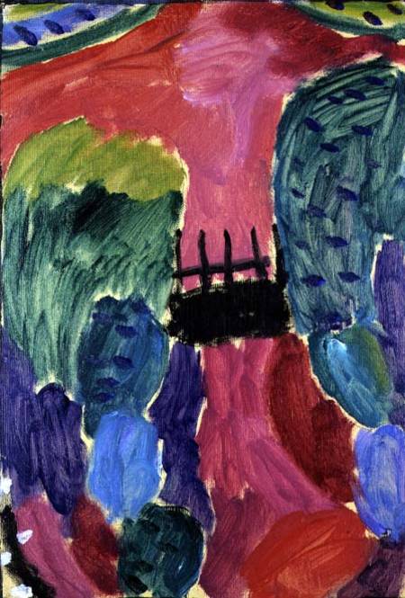 The Red Road od Alexej von Jawlensky