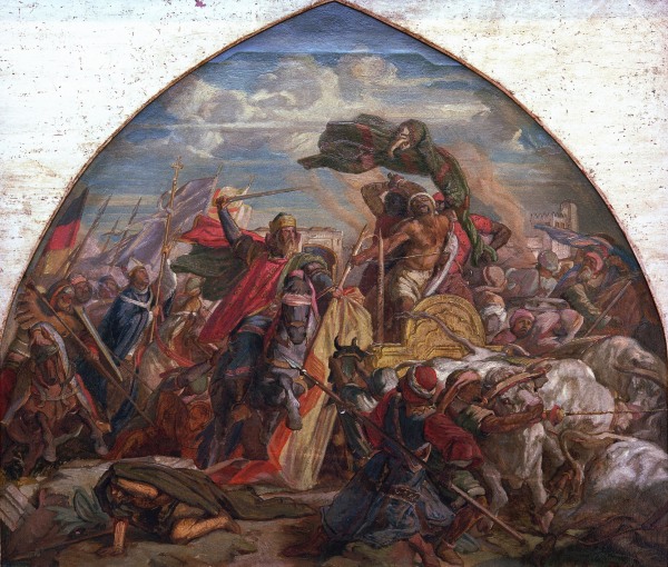 Battle of Cordoba od Alfred Rethel