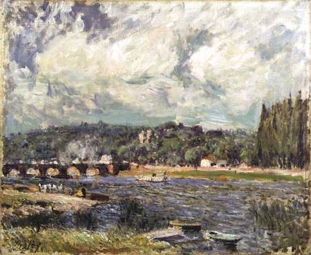 The Bridge at Sevres od Alfred Sisley