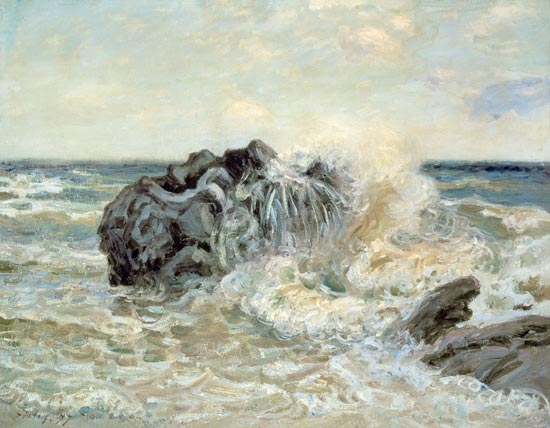 The Wave, Lady's Cove, Langland Bay od Alfred Sisley