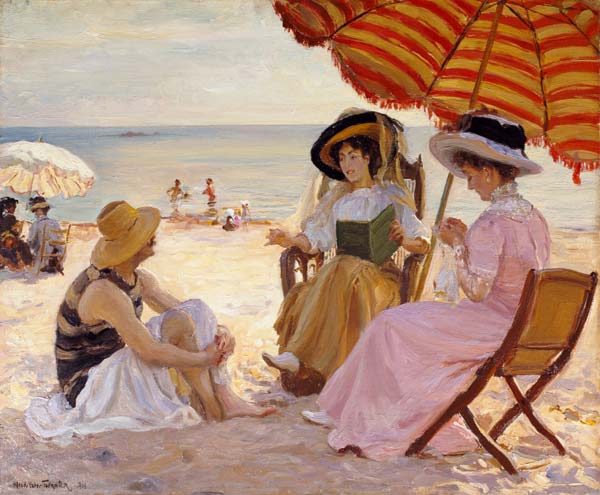 The Beach od Alfred Victor Fournier