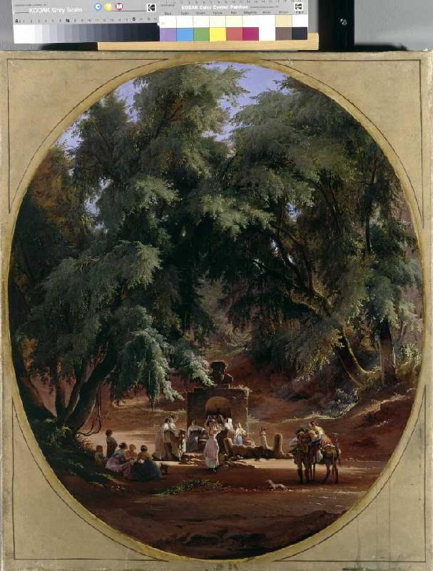 Am Waldbrunnen od Alfred von Schüßler