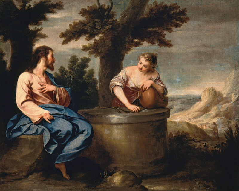 Jesus and the Samaritan Woman od Alonso Cano