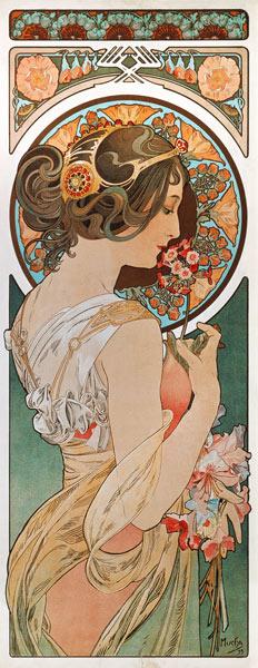 Cowslip - Alphonse Mucha