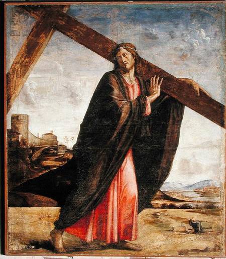 Christ carrying the Cross od Alvise Vivarini