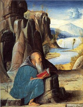 Saint Jerome Reading