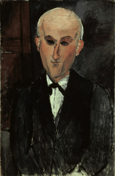 Max Jacob / Modigliani painting / 1916 od Amadeo Modigliani