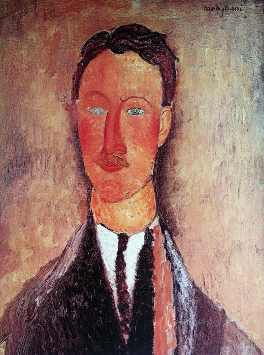 Portrait of Léopold Survage (1879-1968) od Amadeo Modigliani