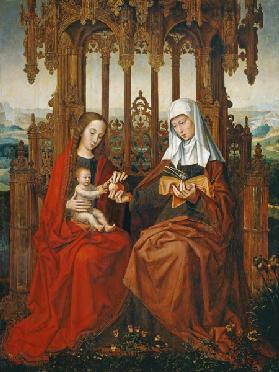 The Virgin and Child with Saint Anne