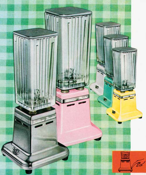Five Vintage 1950s Kitchen Blenders od American School, (20th century)