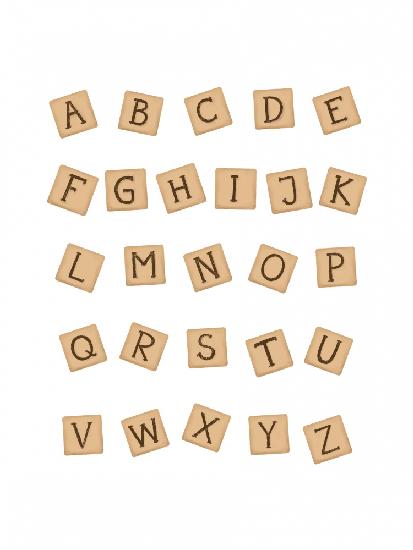 Wooden Blocks ABC