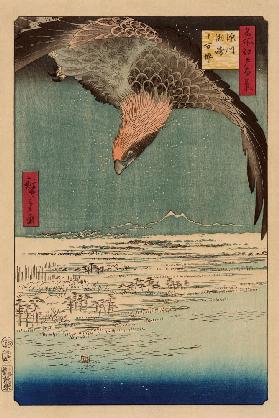 Susaki and the Jumantsubo Plain near Fukagawa (One Hundred Famous Views of Edo)