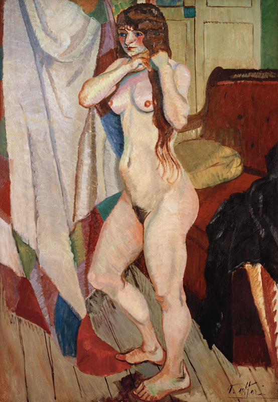 Suzanne Valadon se coiffant od Andre Utter