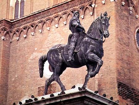 Equestrian Monument of Bartolommeo Colleoni (1400-75) od Andrea del Verrocchio
