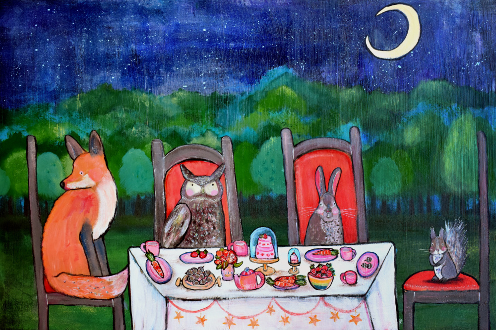 Moonlightteaparty od Andrea Doss