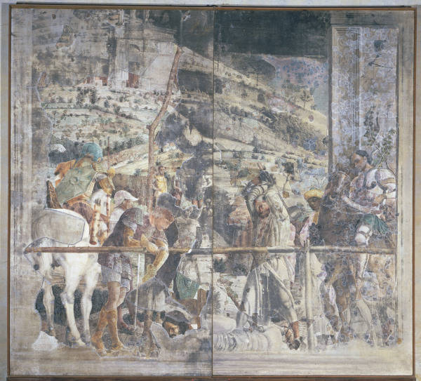 Martyrdom of St.James/ Mantegna/ 1453/57 od Andrea Mantegna