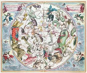 Map of the Southern Hemisphere, from ''The Celestial Atlas, or The Harmony of the Universe'' (Atlas 