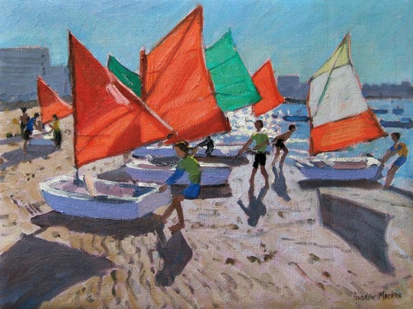 Red Sails, Royan, France od Andrew  Macara