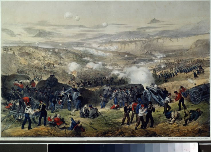 The Battle of Inkerman on November 5, 1854 od Andrew Maclure