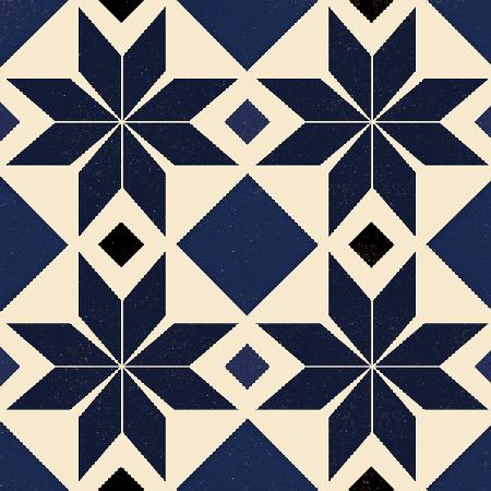 Blue Spanish tile