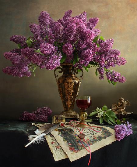 Still life with flowers