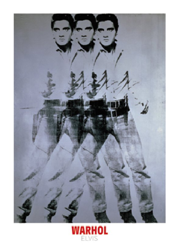 Elvis, 1963  - (AW-929) od Andy Warhol