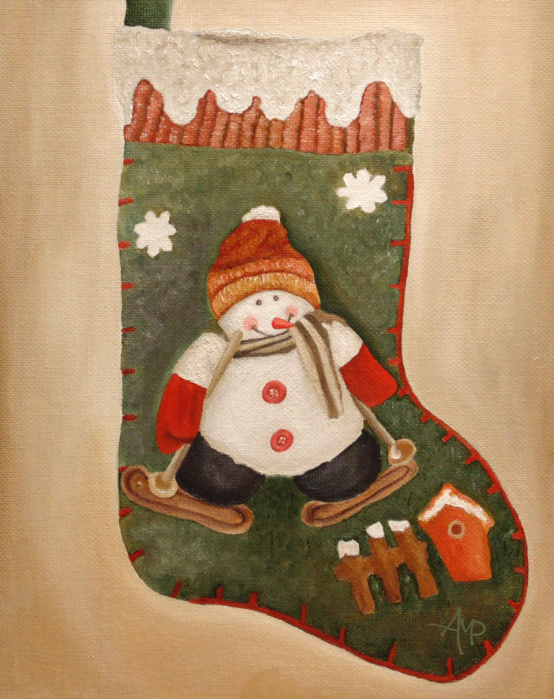 Christmas Stocking od Angeles M. Pomata