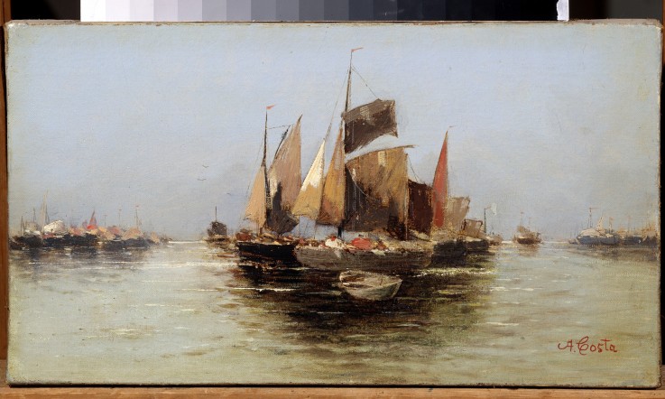 Sailing boats od Angelo Maria Costa