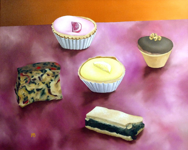 Five Cakes od Ann  Brain