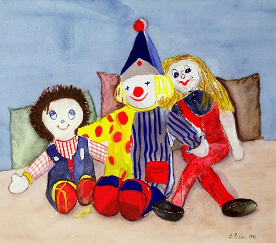 Tuffy''s Toys, 1993 (w/c)  od Ann  Robson