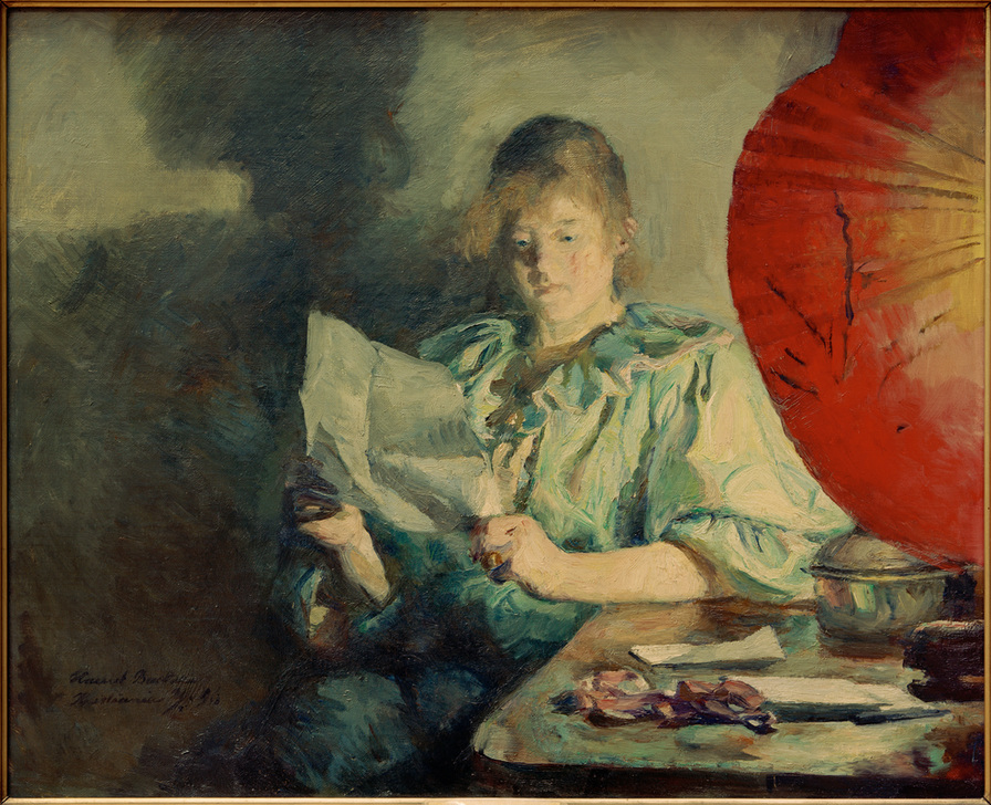 Abend, Interieur od Anna Ancher